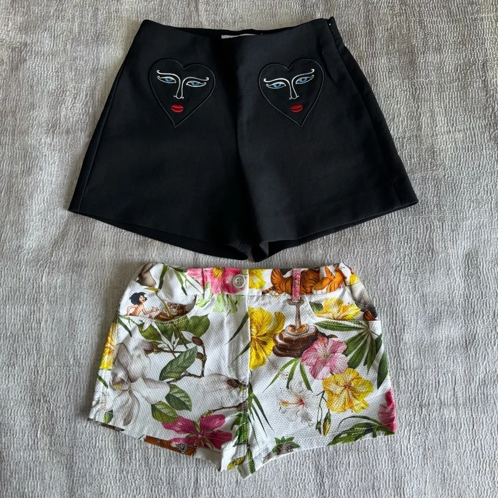 VIVETTA and MONNALISA 2Pcs Girls Shorts, Size 8